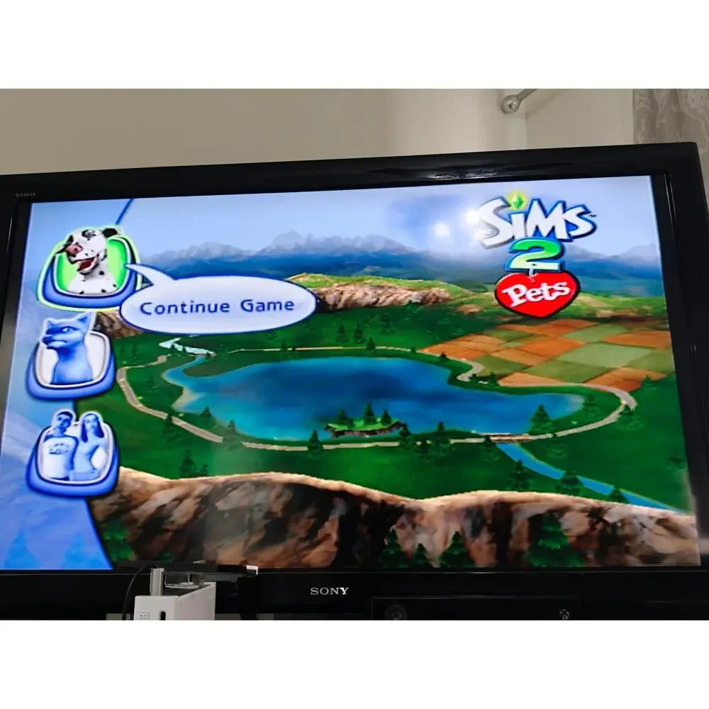 The Sims 2 Pets PS2 CIB Complete EA Life Simulation Tested